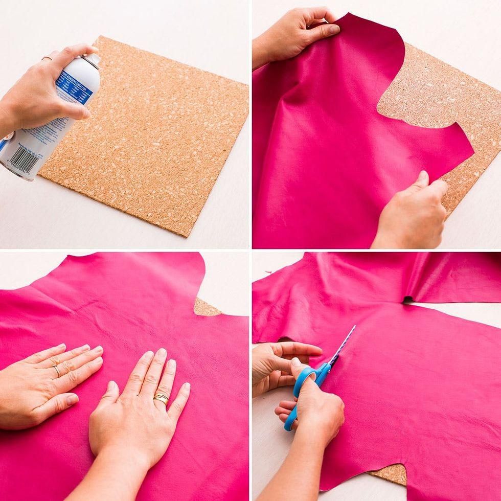 DIY Leather Mouse Pad Brit + Co