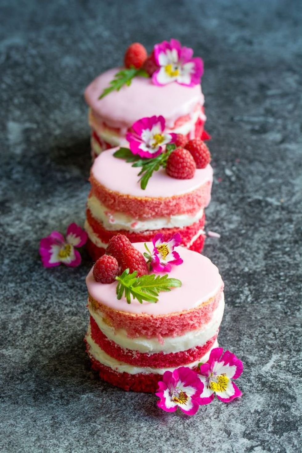 pink-ombre-mini-rhubarb-cakes