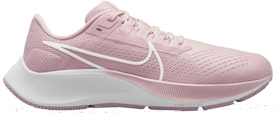pink running shoes