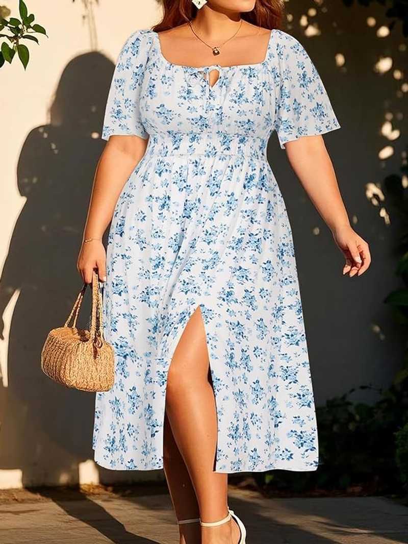 11 Flattering Amazon Plus-Size Spring Dresses That Stun - Brit + Co 11 Flattering Amazon Plus-Size Spring Dresses That Stun - Brit + Co