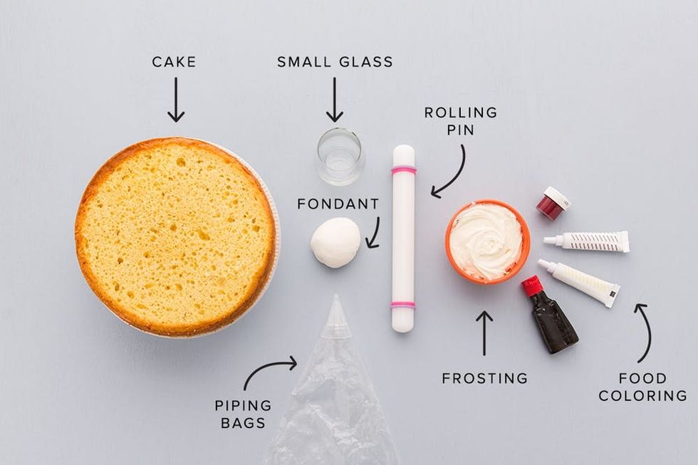 Pizza Cake Recipe Materials