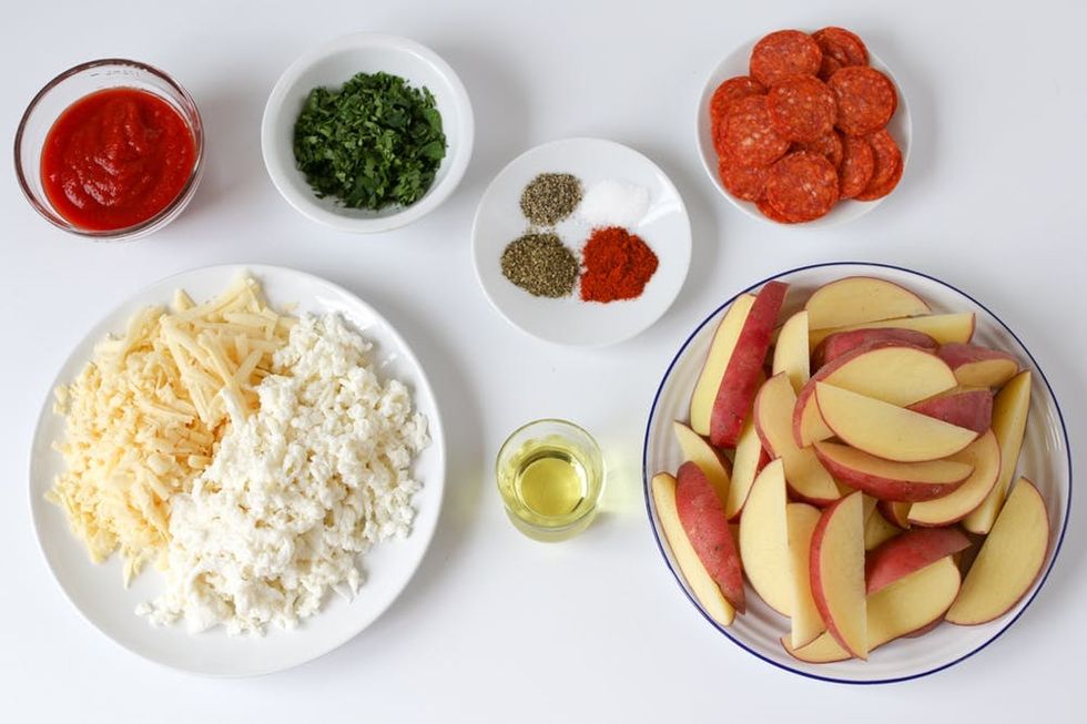 Pizza Fries Ingredients