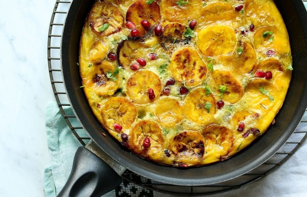 Plantain and Egg Breakfast Frittata