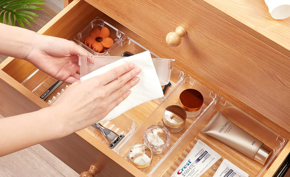 plastic drawer organizers