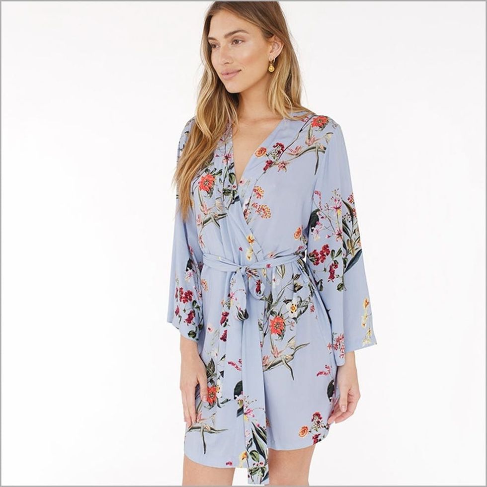 Plum Pretty Soul Knee Length Robe Romantic Soul