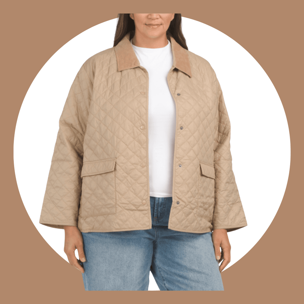 Plus Quilted Jacket