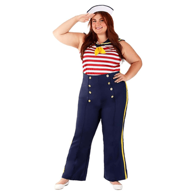 knee length dresses for ladies Pretty Fish Deluxe Plus Size Womens Costume