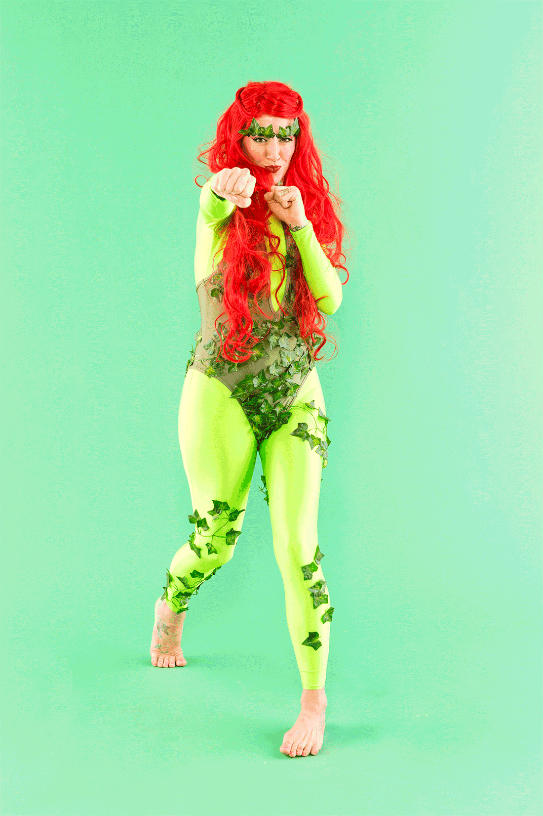 Poison Ivy Halloween Costume Gif
