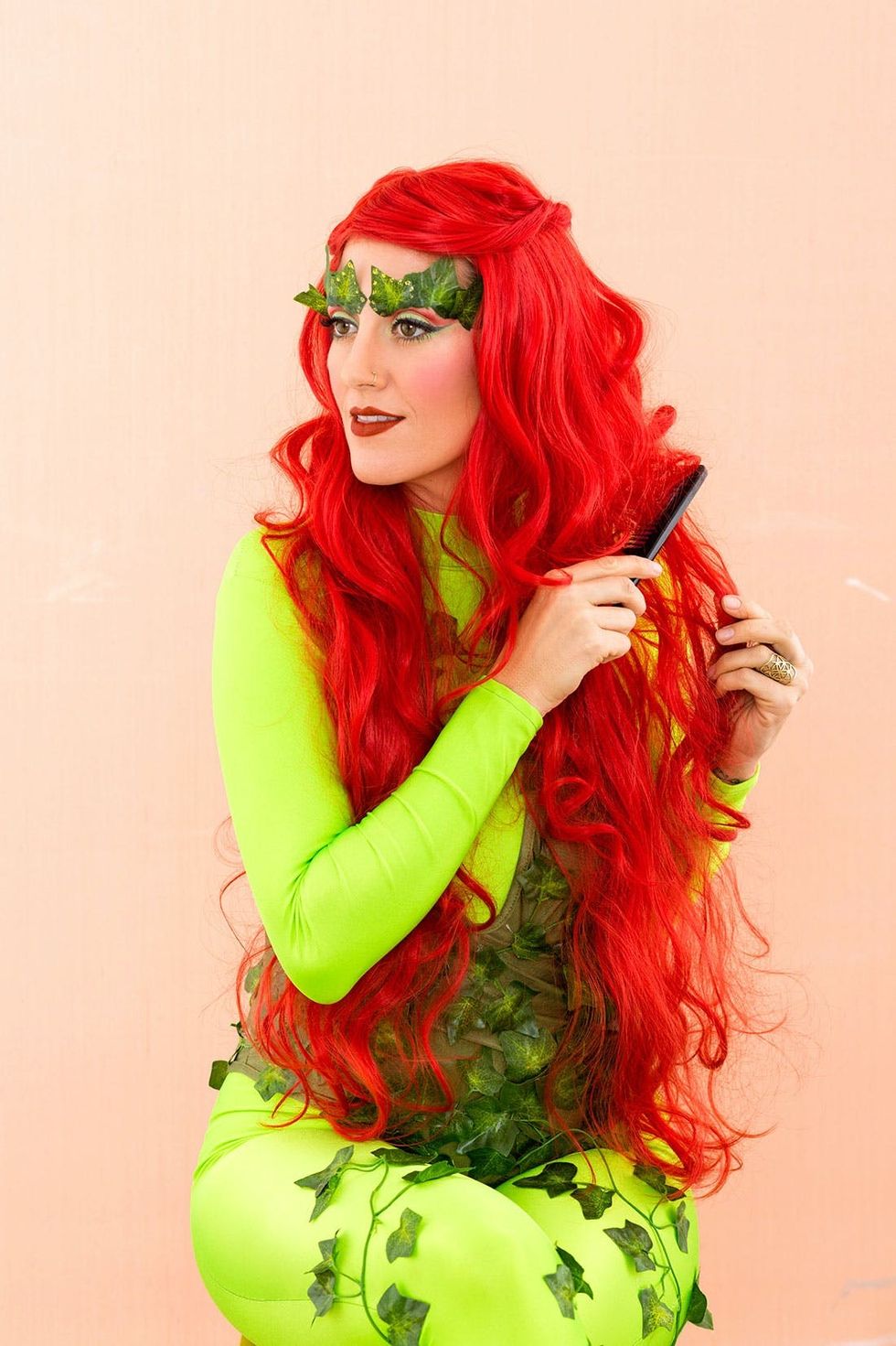 Poison Ivy Halloween Costume Hair