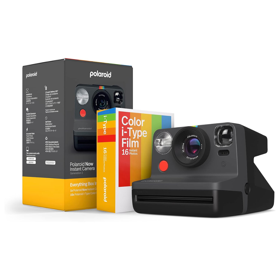 Polaroid Now 2nd Generation I-Type Instant Camera + Film Bundle