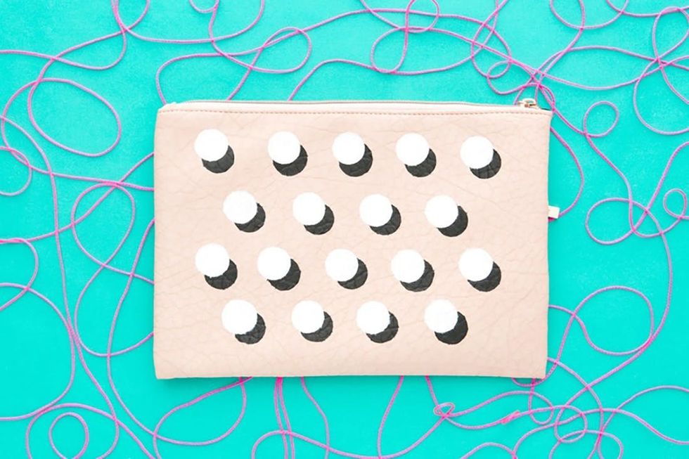 Polka Dot Clutch DIY Gift Idea
