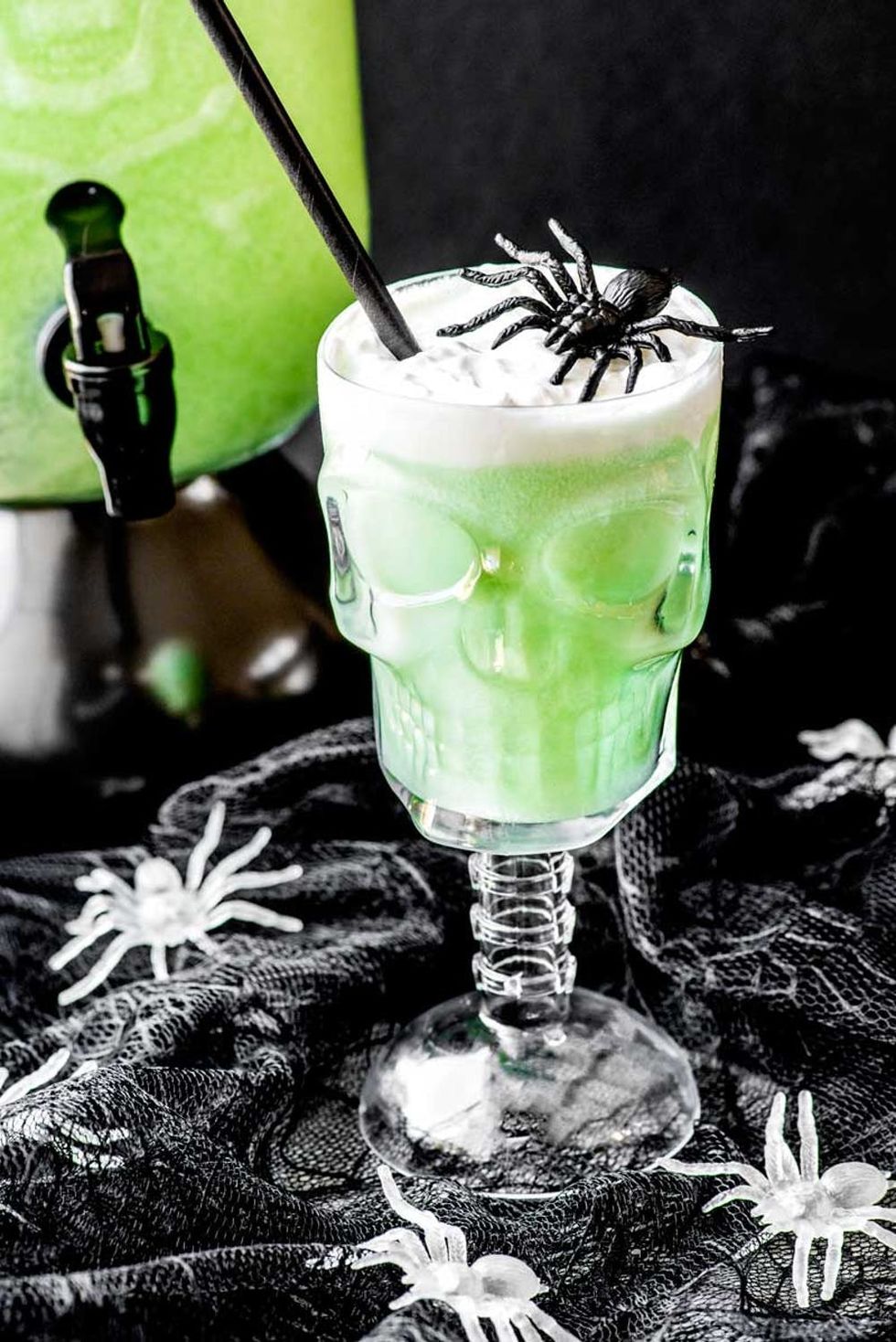 Polyjuice potion in a skull glass