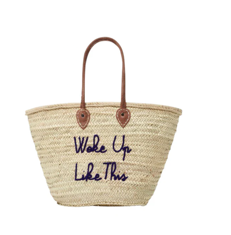 Poolside Personalized Large Beach Tote