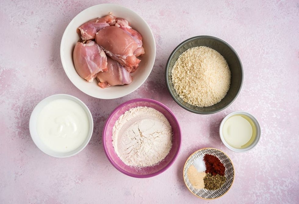 Popcorn chicken ingredients