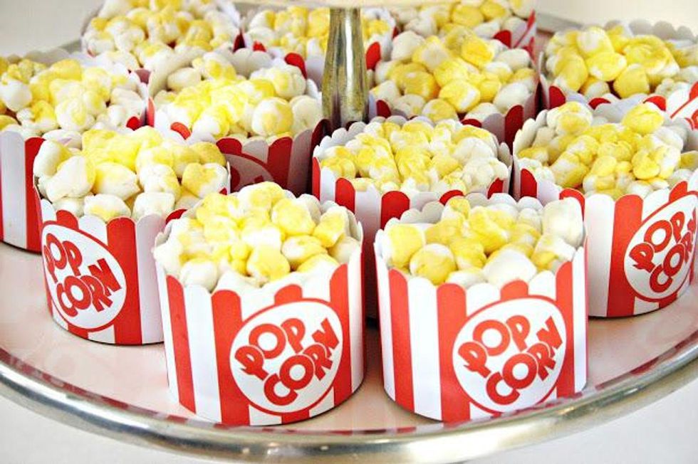 Popcorn Cupcakes