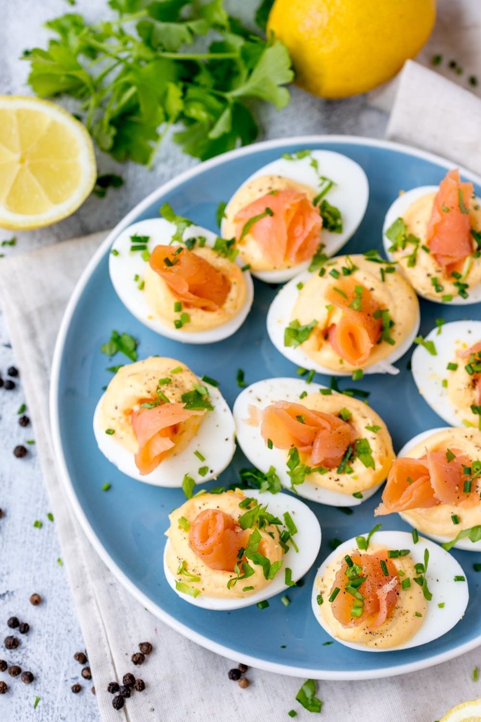 Posh-up Those Boiled Eggs With Our Smoked Salmon Devilled Eggs Recipe!