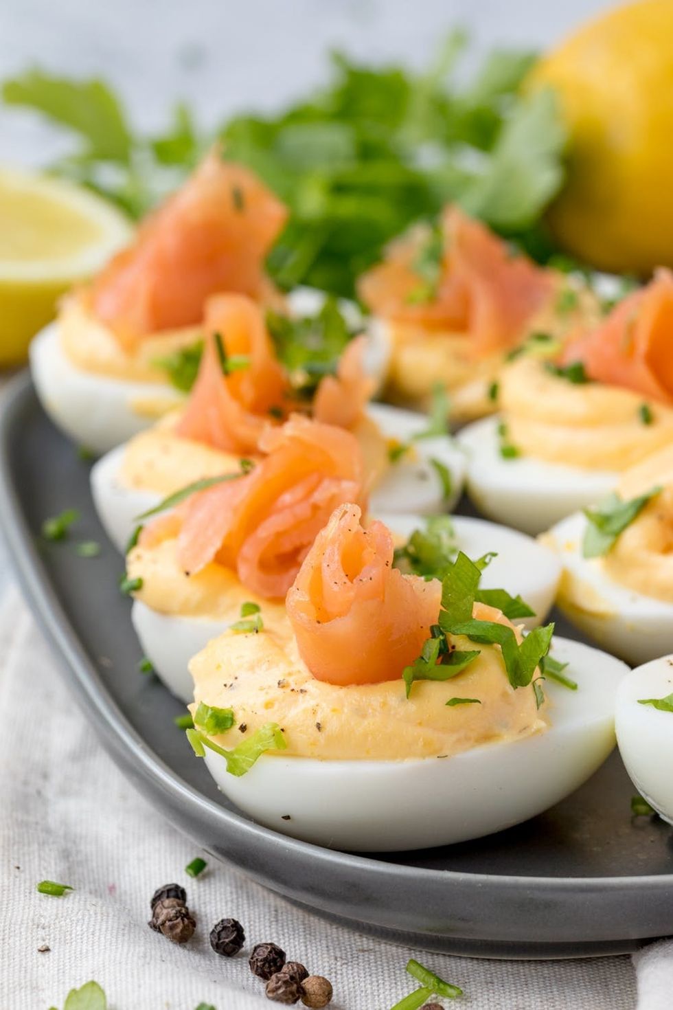 Posh-up Those Boiled Eggs With Our Smoked Salmon Devilled Eggs Recipe!