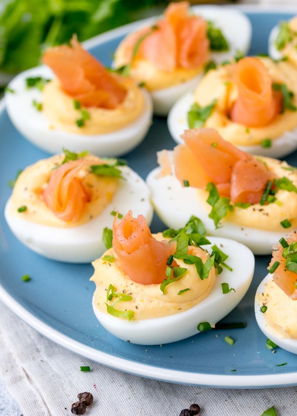 Posh-up Those Boiled Eggs With Our Smoked Salmon Devilled Eggs Recipe!
