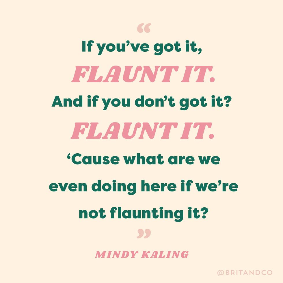 positivity quotes mindy kaling
