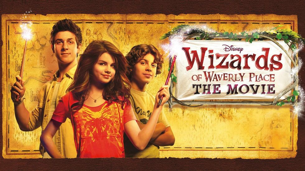 poster for wizards of waverly place movie