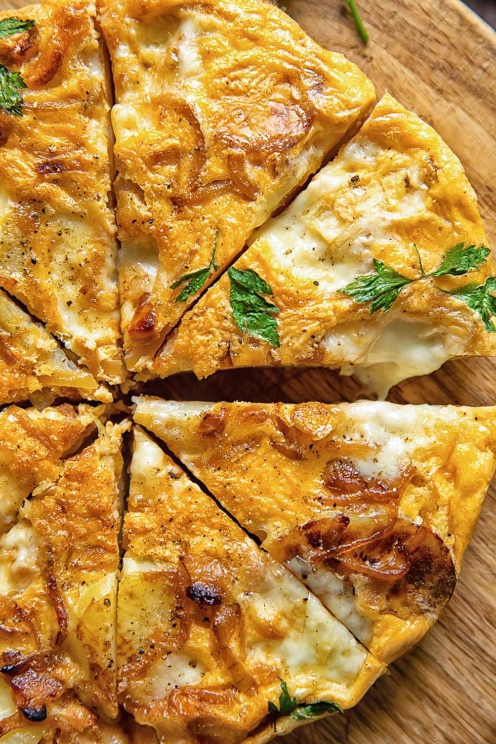 Potato Frittata with Taleggio Cheese