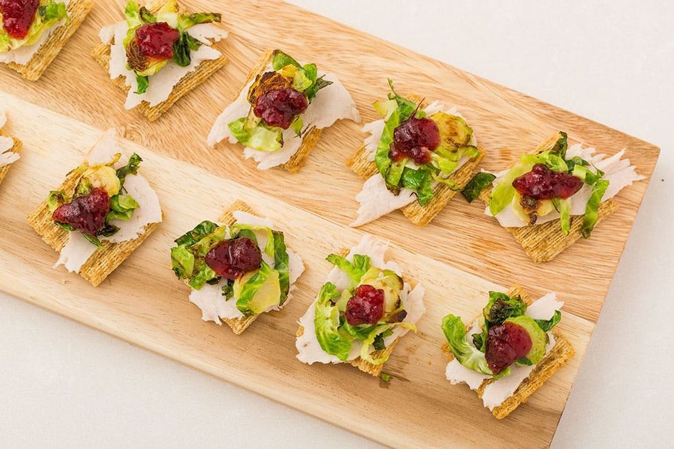 potluck with triscuit