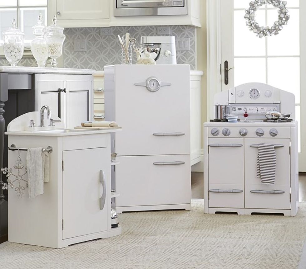 Pottery Barn Retro Kitchen