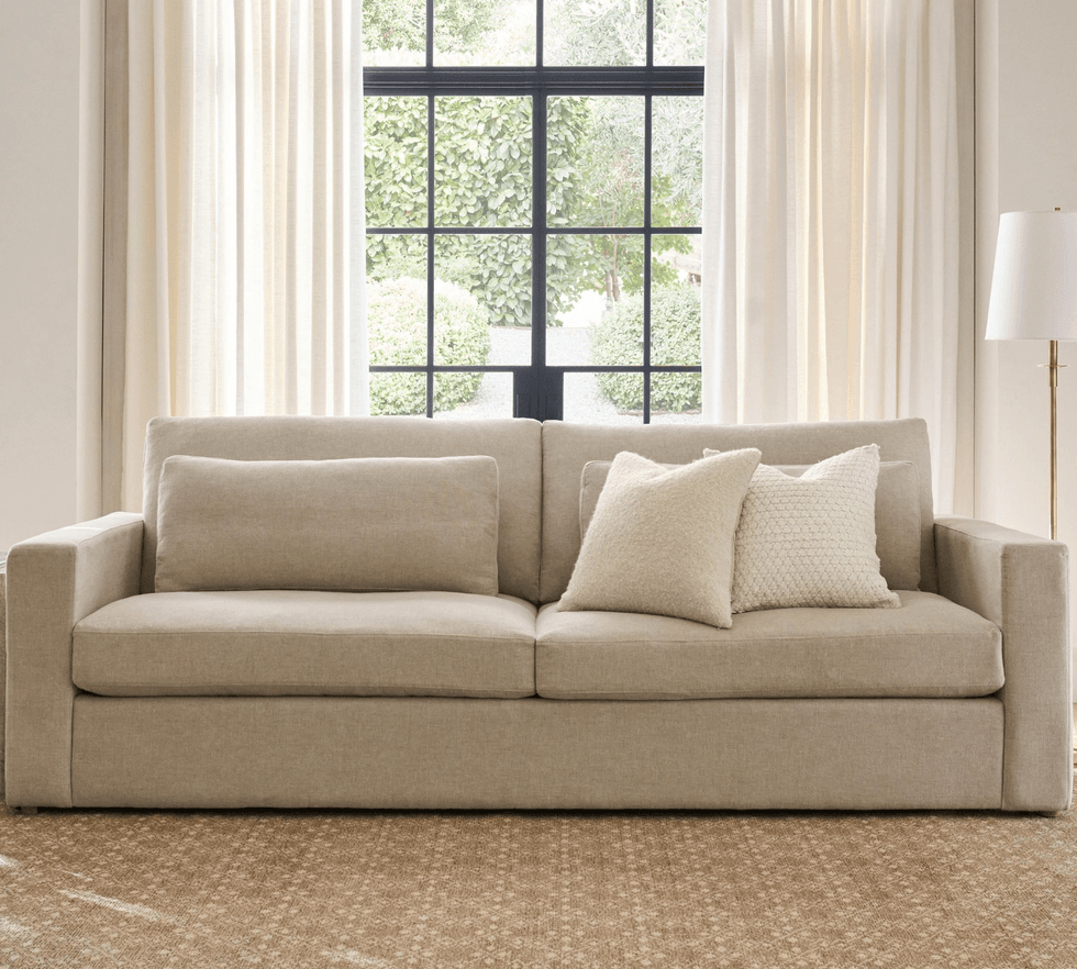 pottery barns sofa