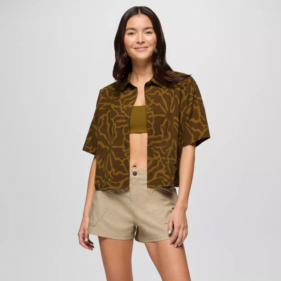 Prana Railay Short Sleeve Button Down Shirt