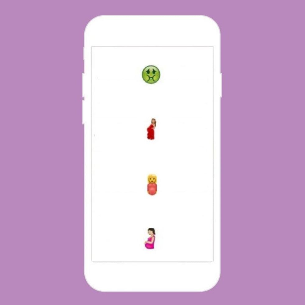 pregnant emojis