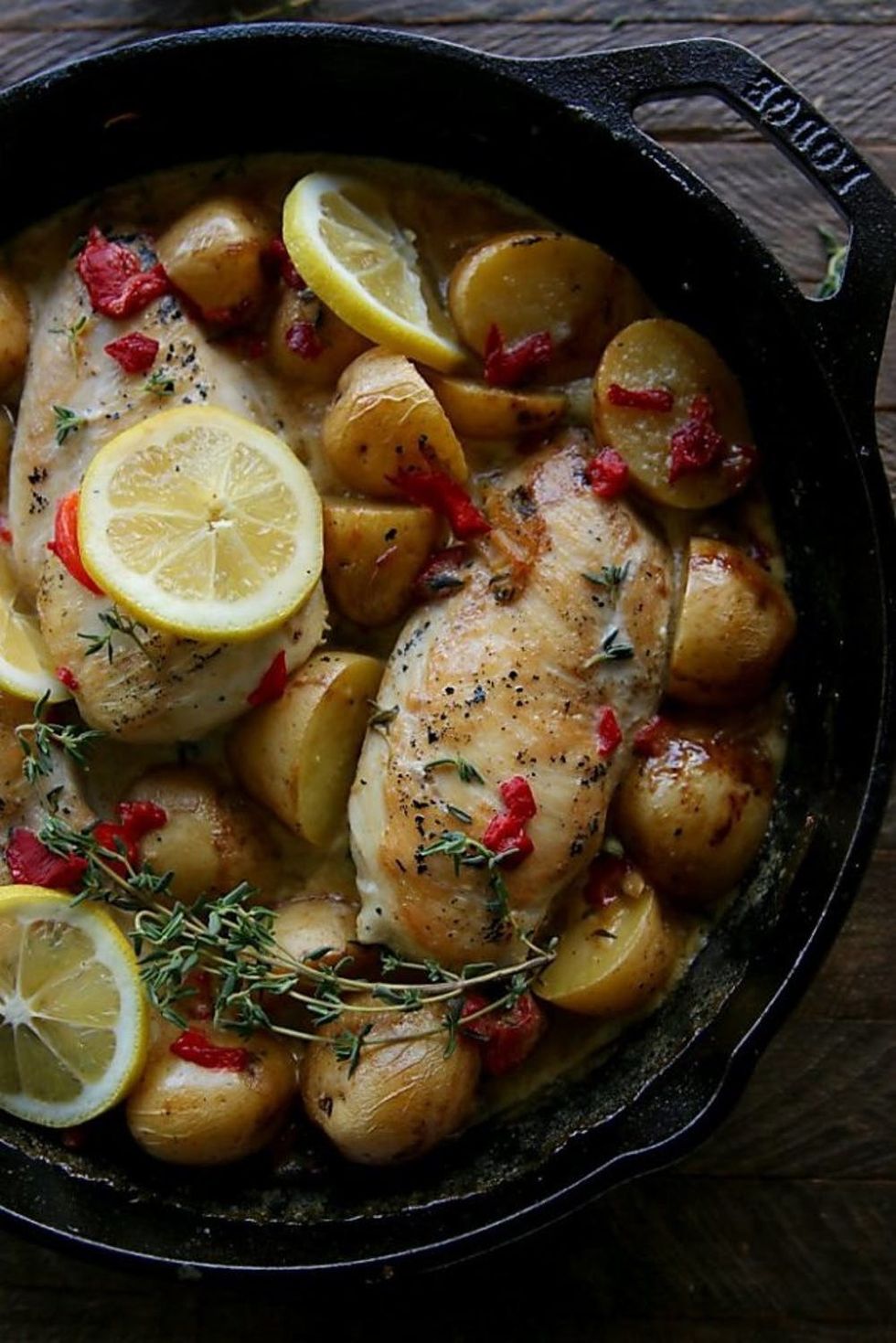 Preserved Lemon Chicken Skillet