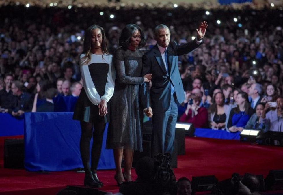 President Obama Delivers Farewell Address In Chicago