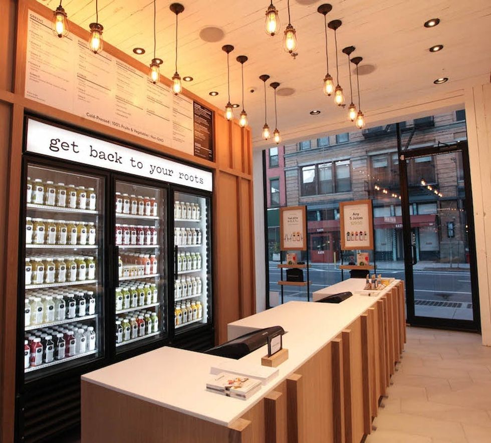 Pressed Juicery interior