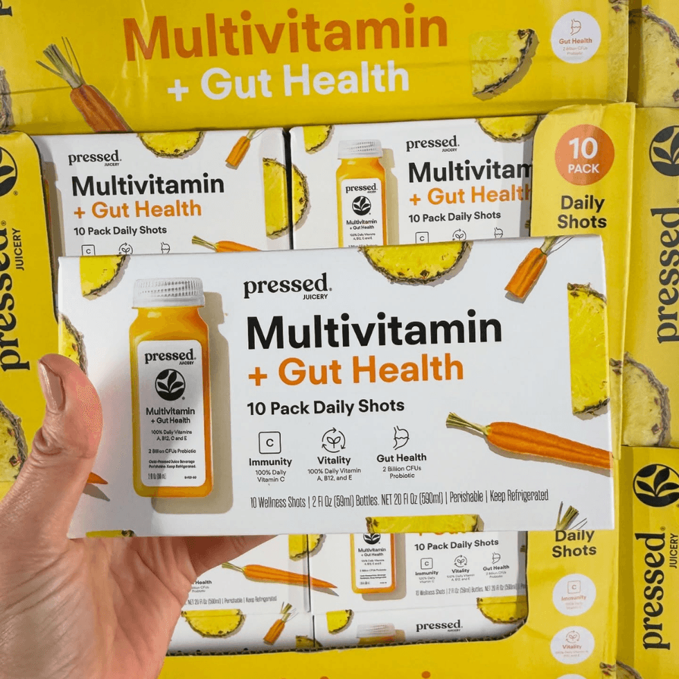 Pressed Juicery Multivitamin + Gut Health Daily Shots