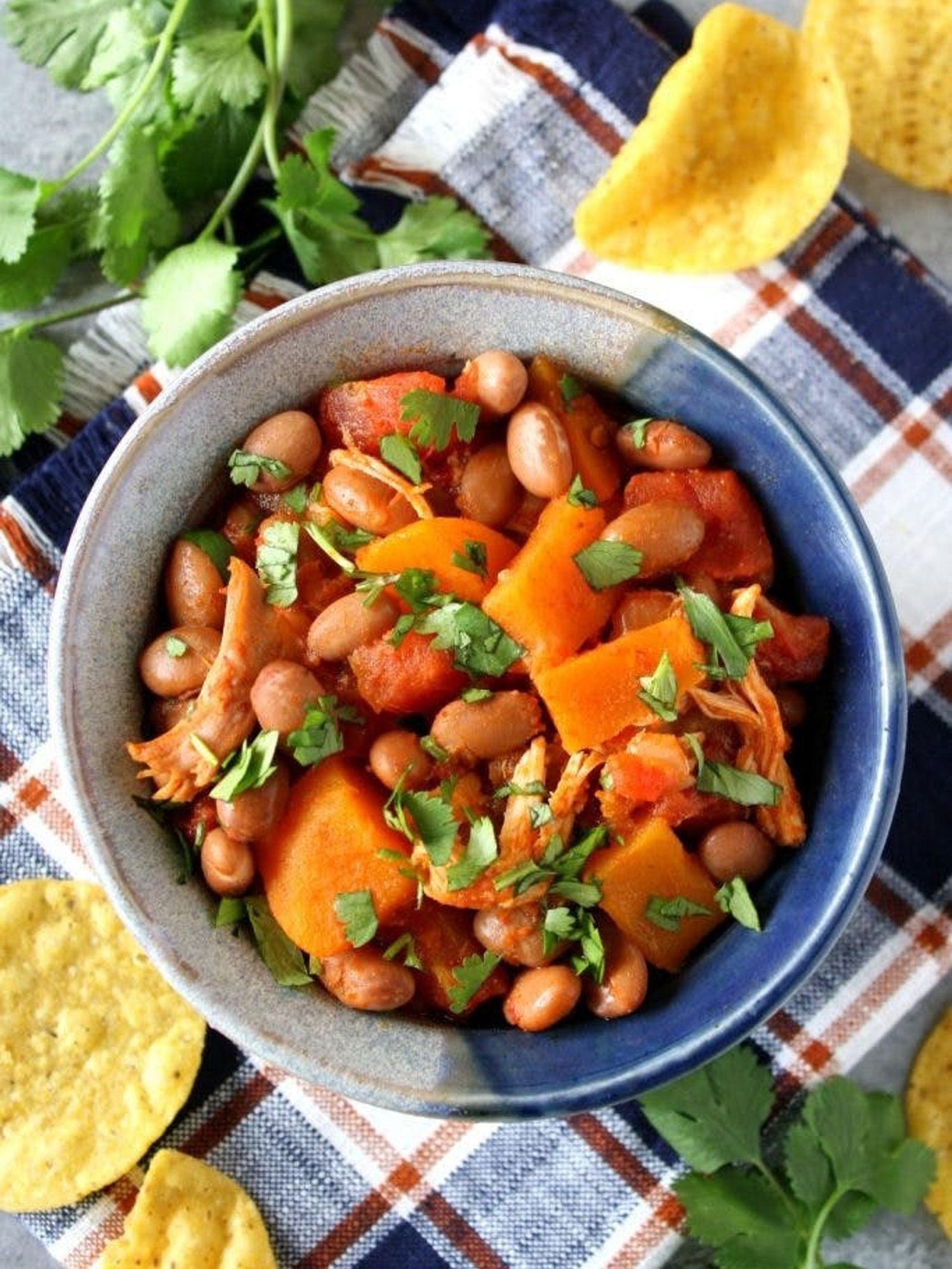 Pressure Cooker Chicken Butternut Chili