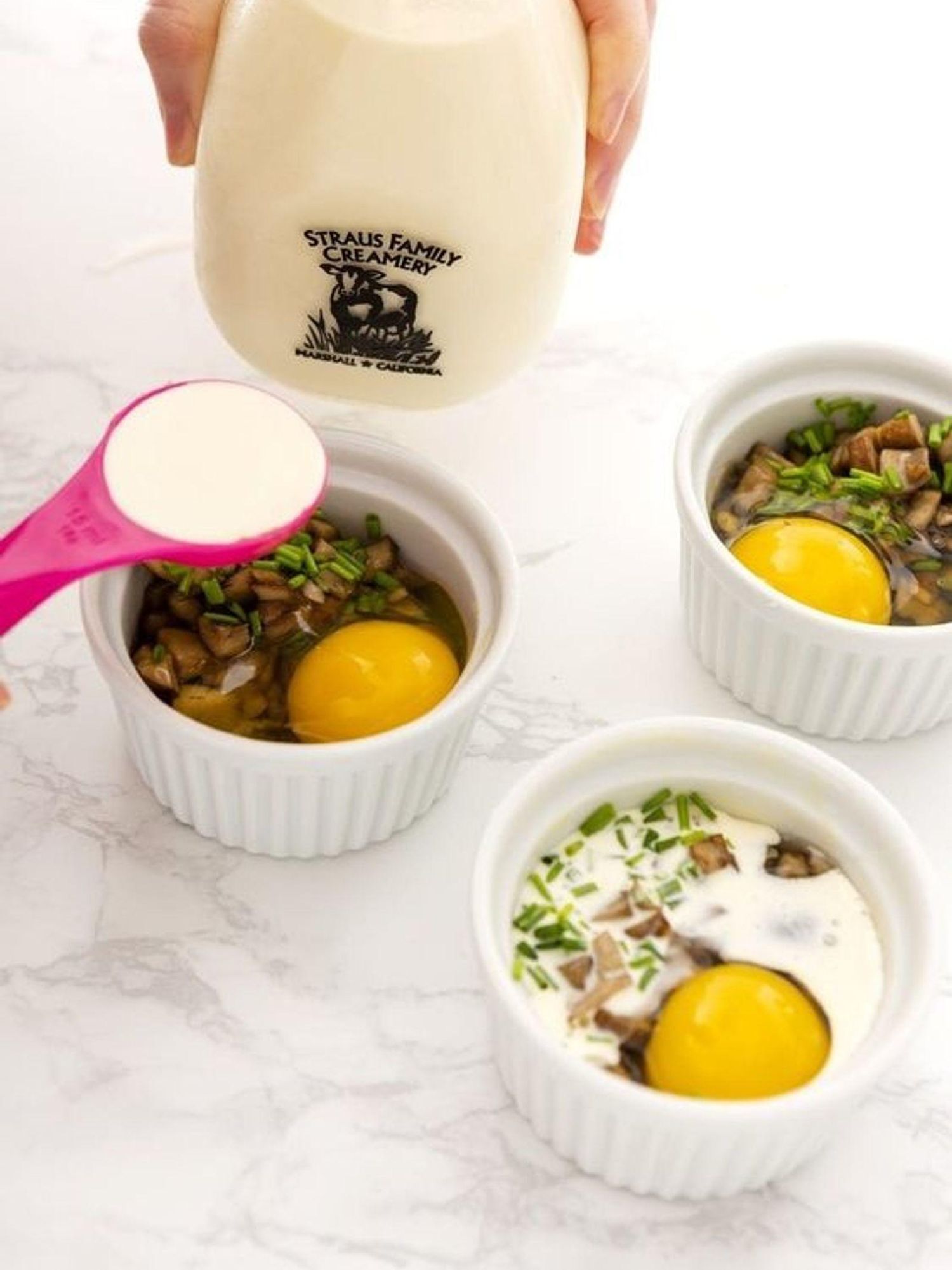 Pressure-Cooker Ramekin Eggs