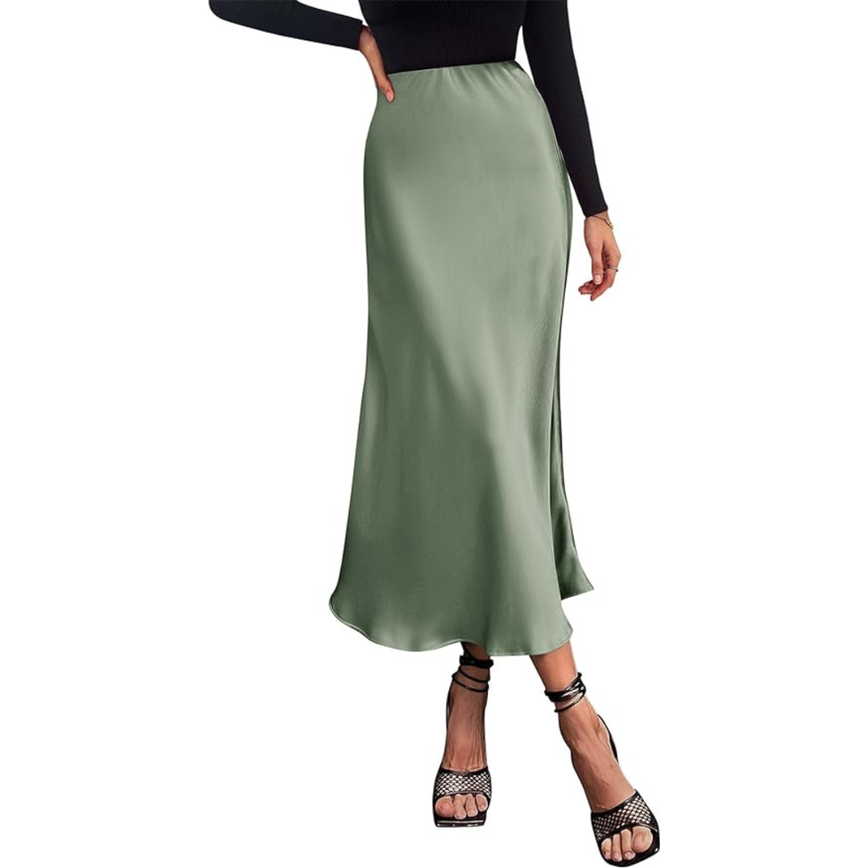 PRETTYGARDEN Midi Skirt