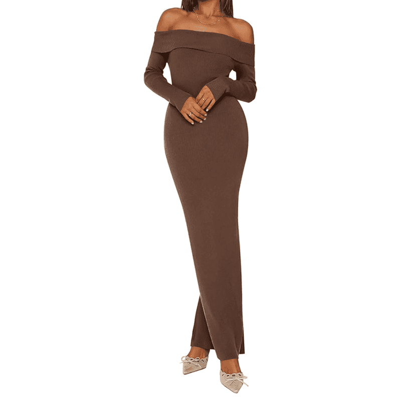 The 15 Most Flattering Winter Dresses We Found On Amazon - Brit + Co