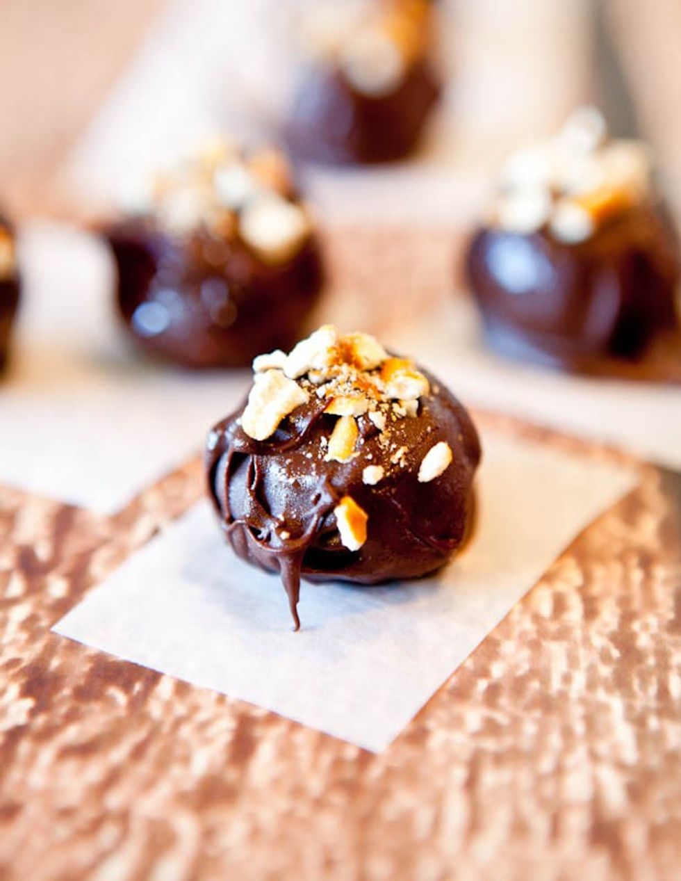 Pretzel Peanut Caramel Peanut Caramel Cookie Dough Truffles