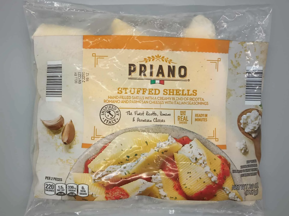 Priano Frozen Stuffed Shells