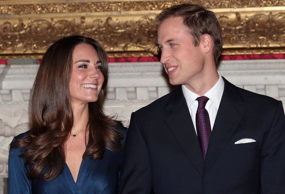Prince William and Kate Middleton pose (Photo by Chris Jackson/Getty Images)
