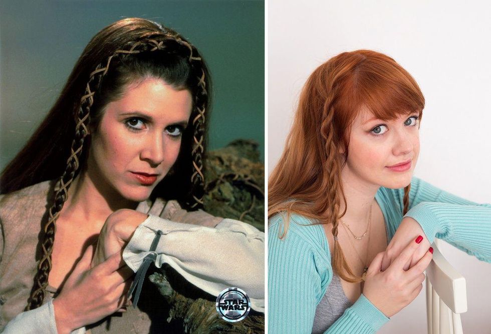 Princess Leia's Double Braids