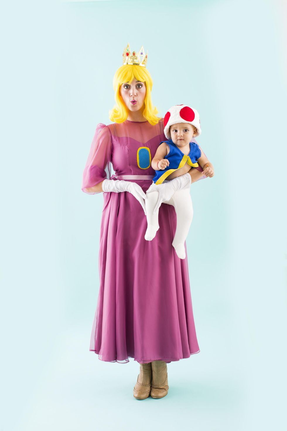 Princess Peach and Toad