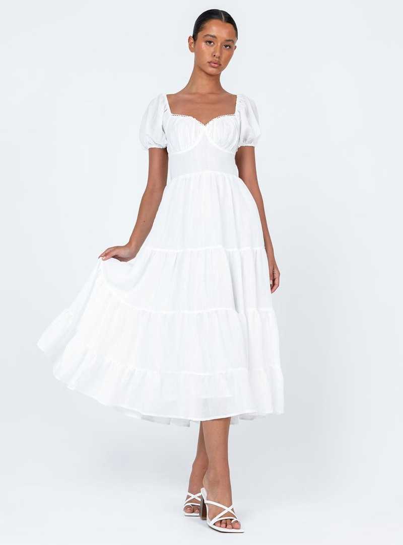 20 White Midi Dresses For Sweaty Girl Summer - Brit + Co 20 White Midi Dresses For Sweaty Girl Summer - Brit + Co