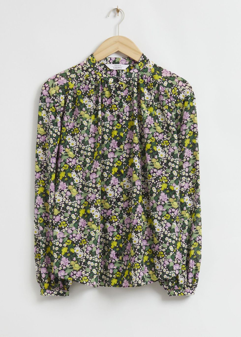 Printed Silk Blouse