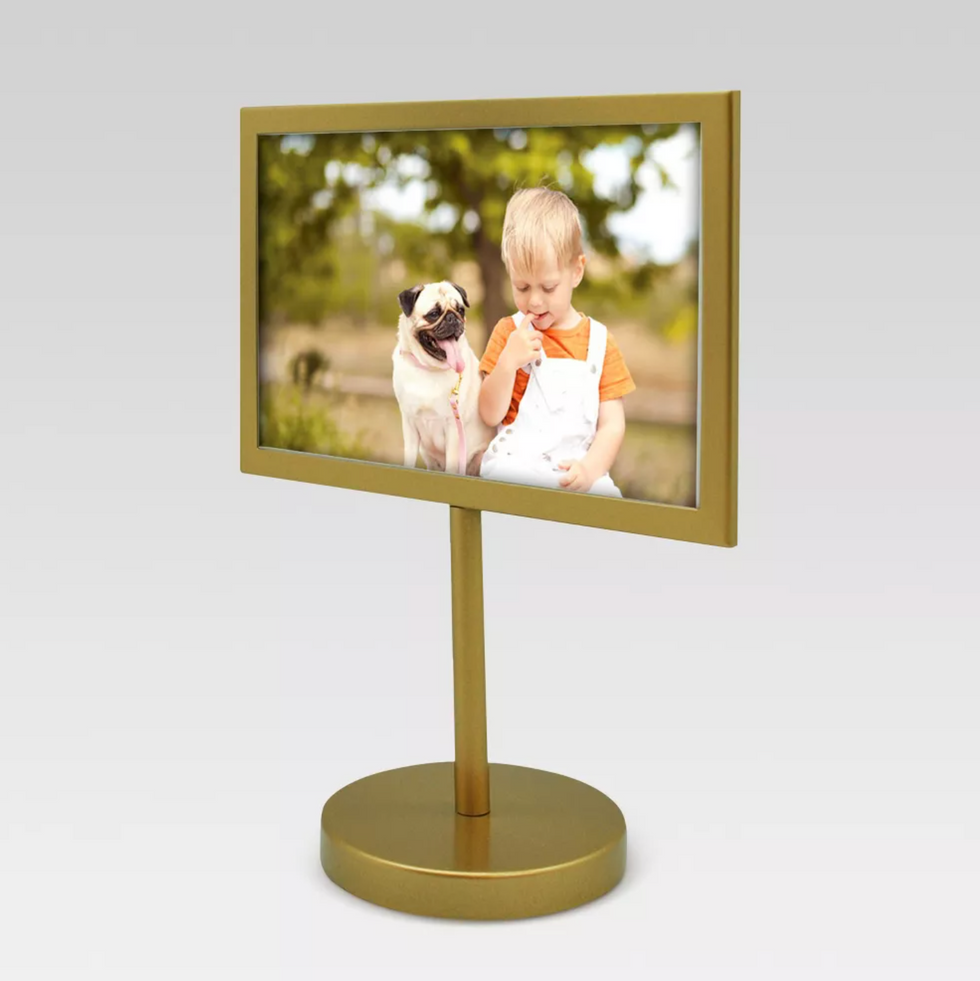 Project 62 Pedestal Brass Picture Frame