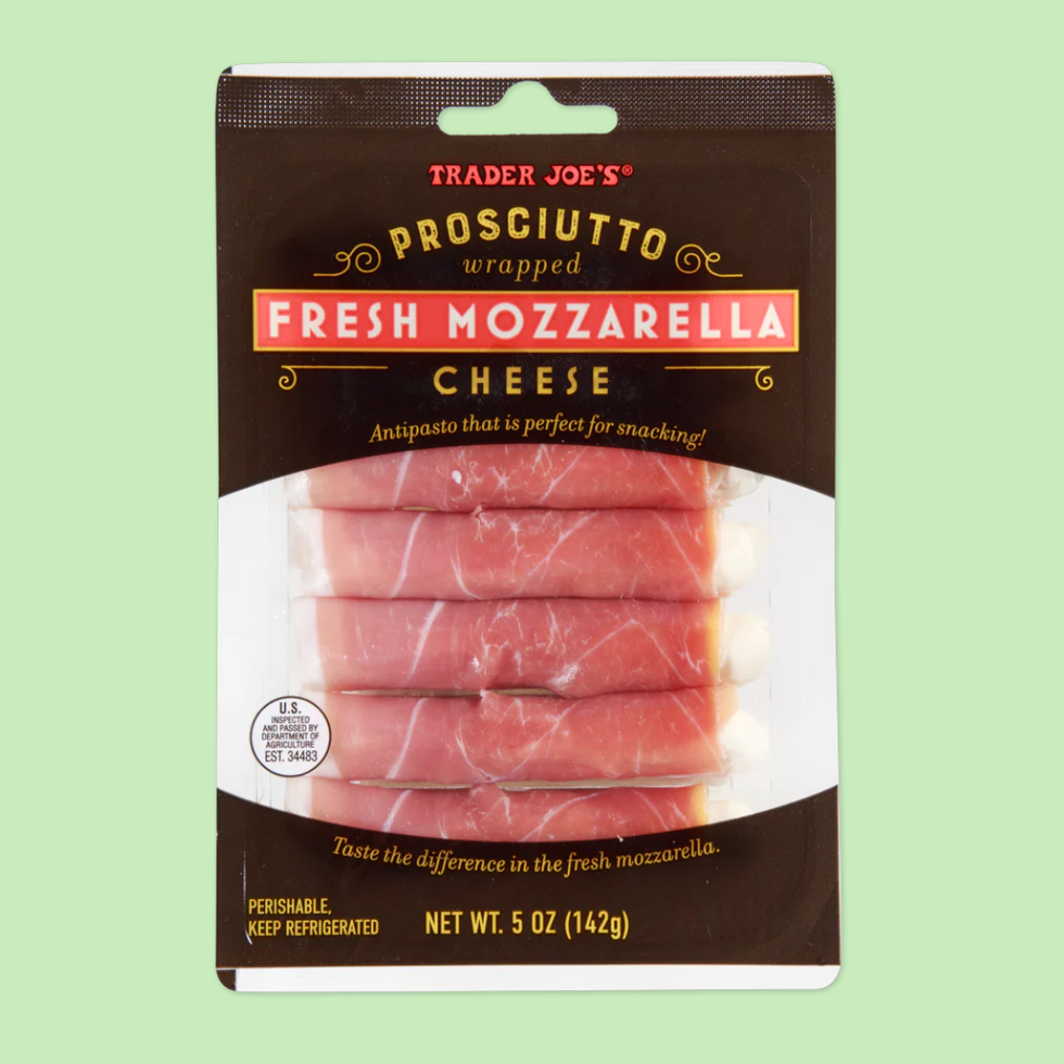 Prosciutto-Wrapped Fresh Mozzarella Cheese