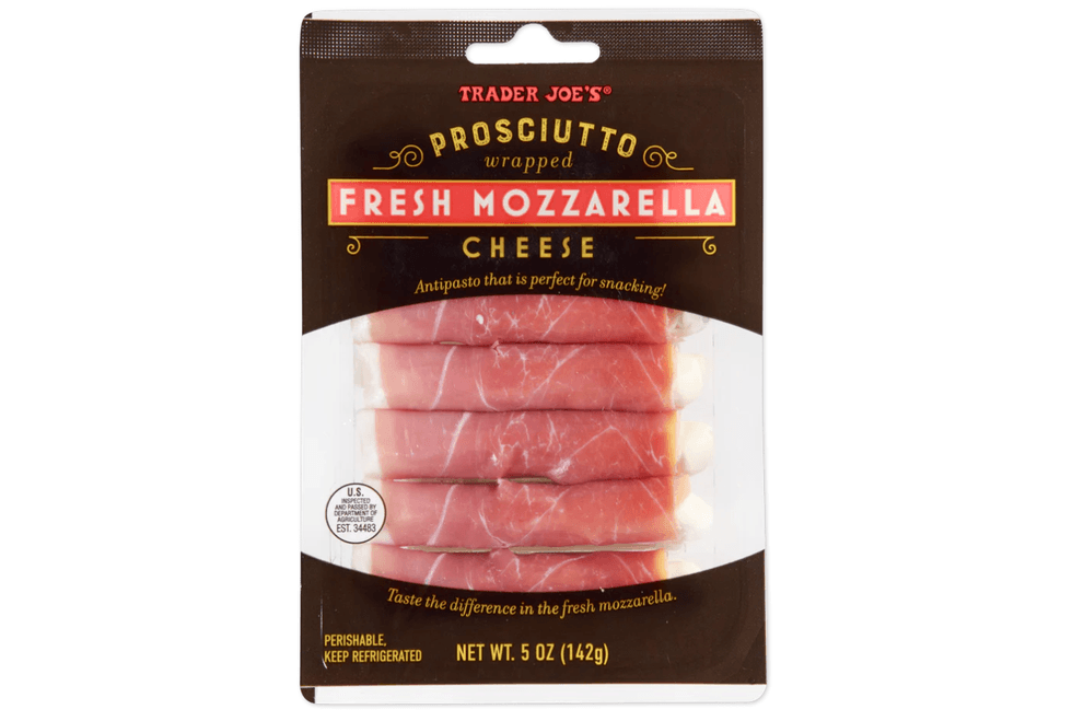 Prosciutto Wrapped Fresh Mozzarella Cheese