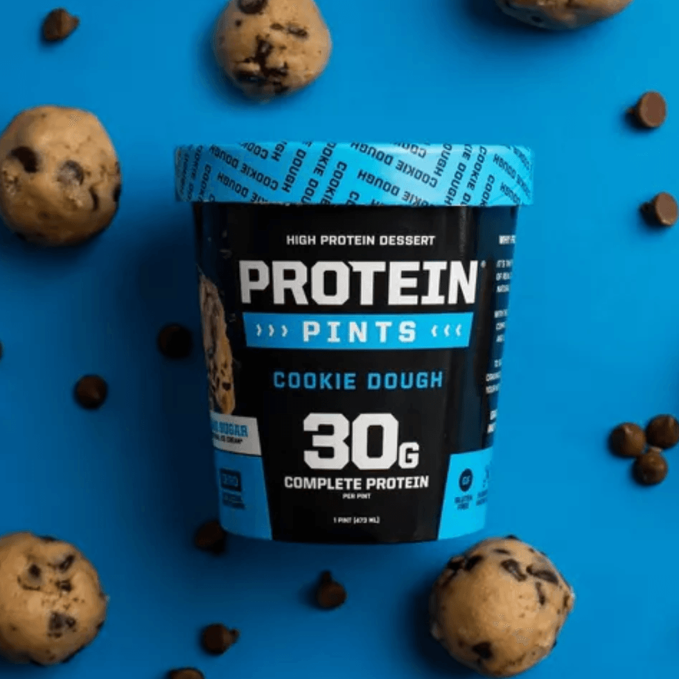 Protein Pints Cookie Dough High-Protein Ice Cream