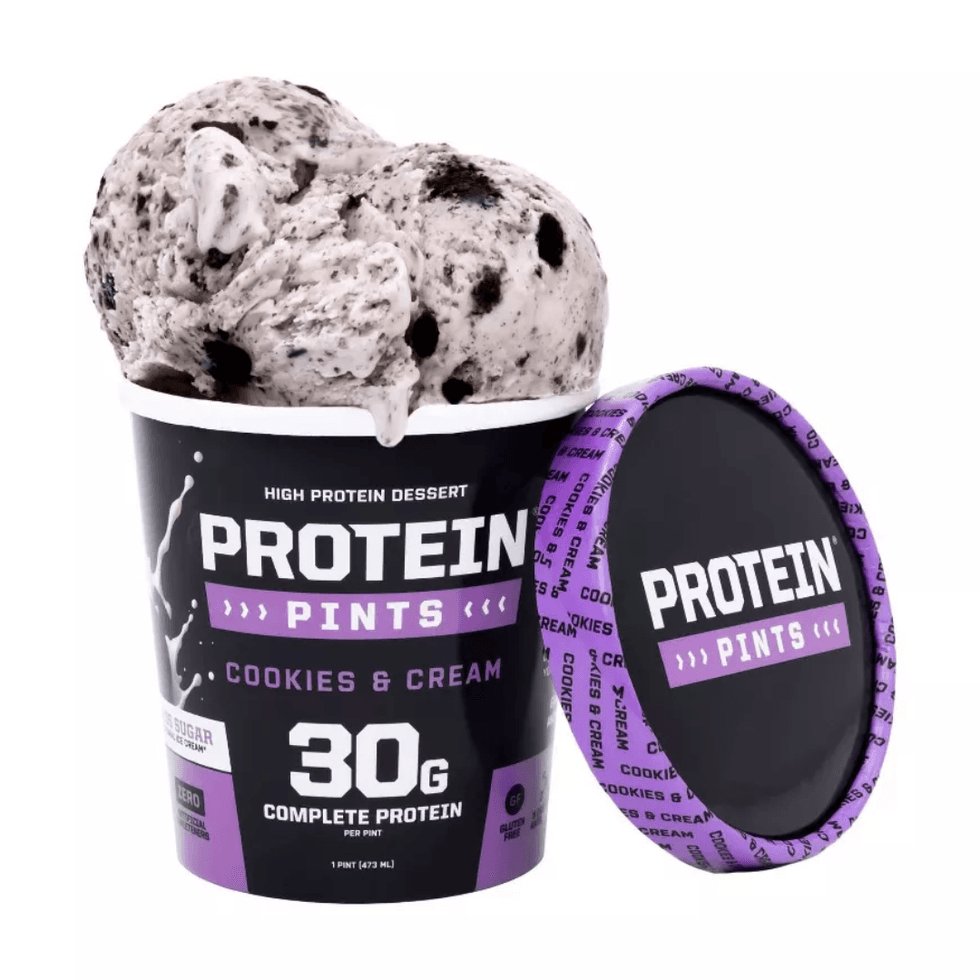 Protein Pints Cookies & Cream Frozen Dairy Dessert